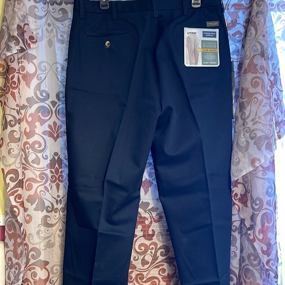 NWT Timber Creek (by Wrangler) Black Men’s Dress Pants - Picture 2 of 2